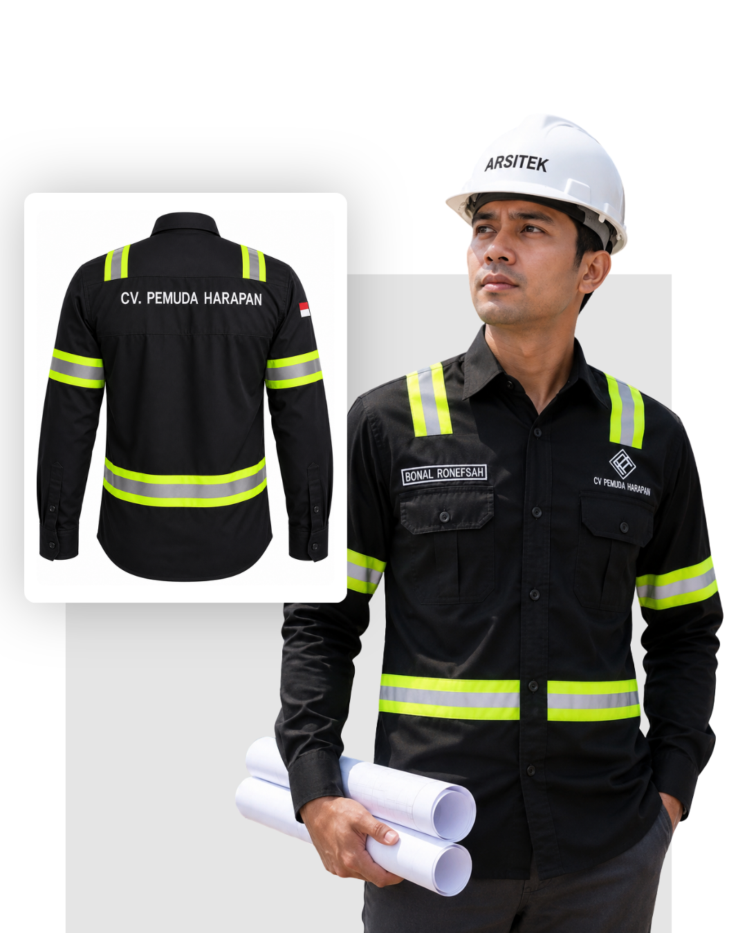 Kemeja Safety
