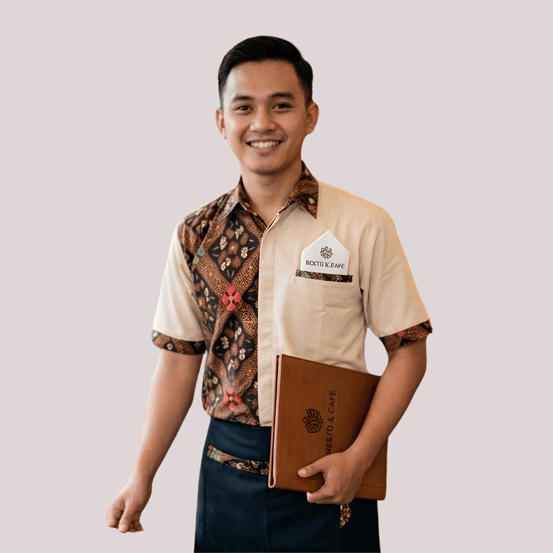 Kemeja Kombinasi  Batik