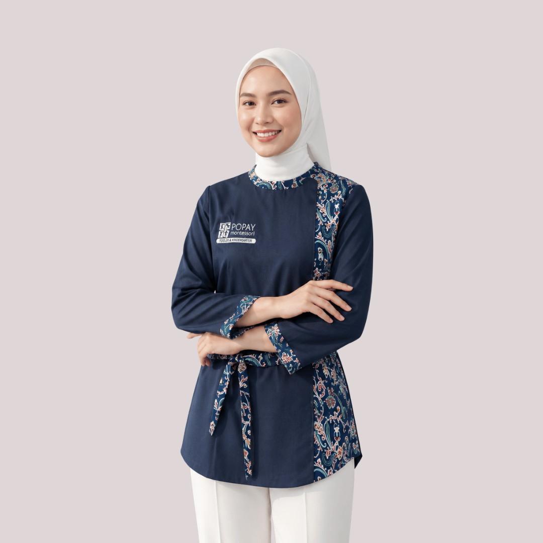 Kemeja Kombinasi Batik